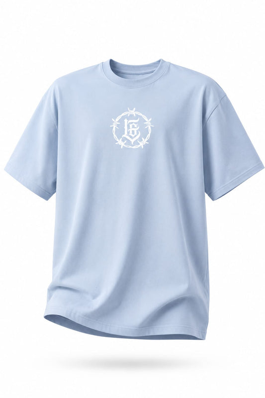 CAMISA PERSONALIZADA AZUL CLARO EXTRAGRANDE