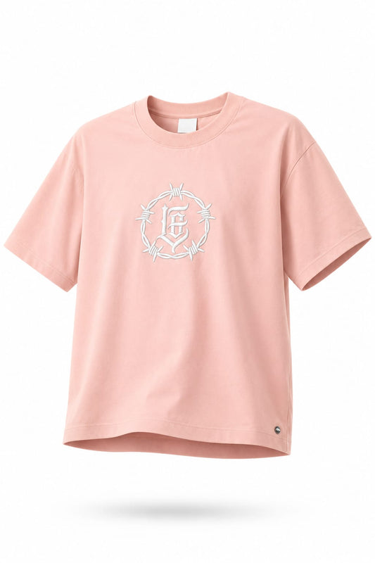 CAMISA DAMA PERSONALIZADA ROSADA BORDADA