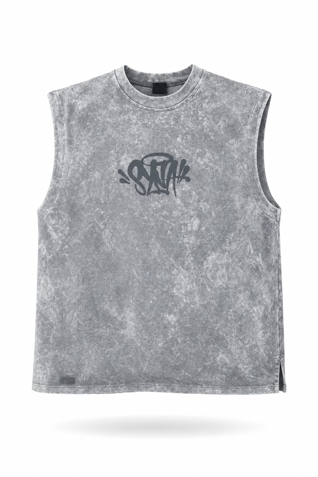 CAMISA SIZA PERSONALIZADA DESGASTADA GRIS