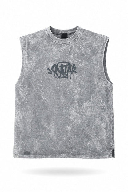 CAMISA SIZA PERSONALIZADA DESGASTADA GRIS