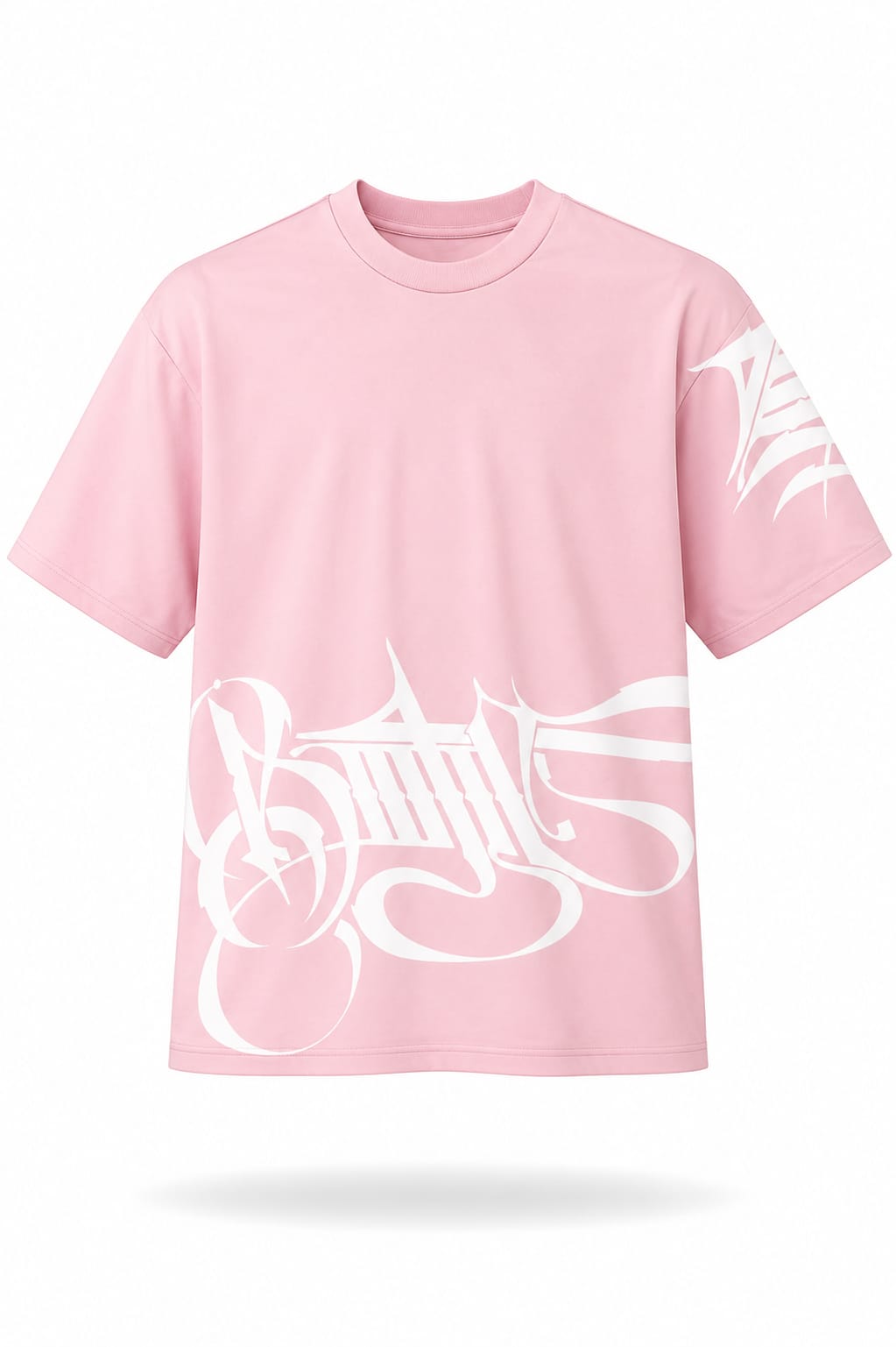 CAMISA PERSONALIZADA ROSADA GRAFITY