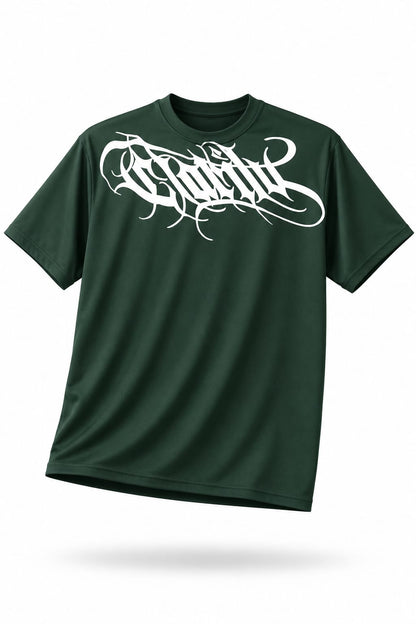 CAMISA PERSONALIZADA VERDE FIRMA CUELLO