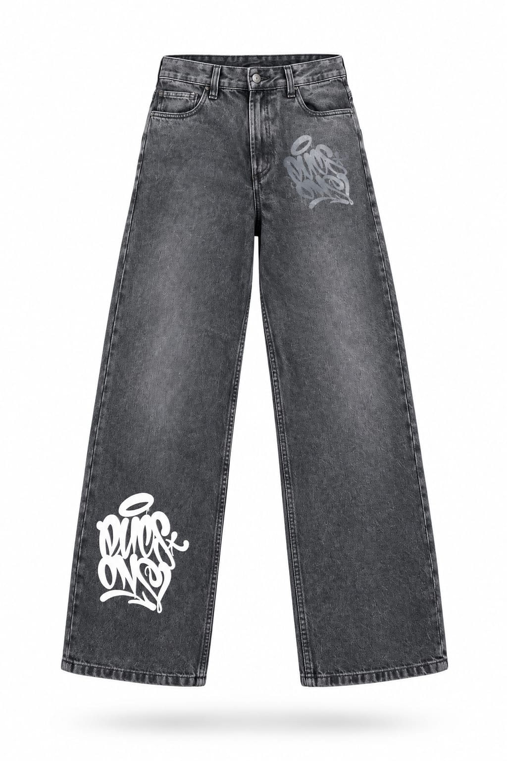 PANTALON JEANS PERSONALIZADO NEGRO
