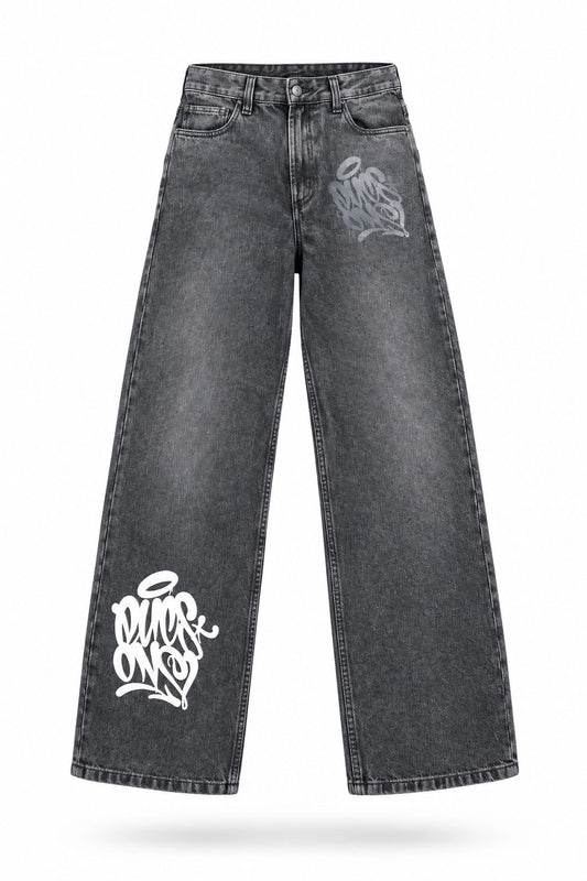 PANTALON JEANS PERSONALIZADO NEGRO