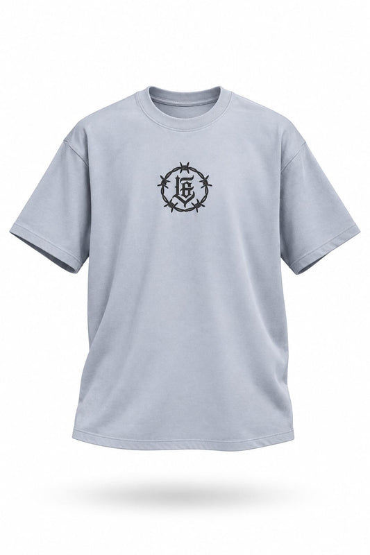 CAMISA PERSONALIZADA AZUL OPACA EXTRAGRANDE