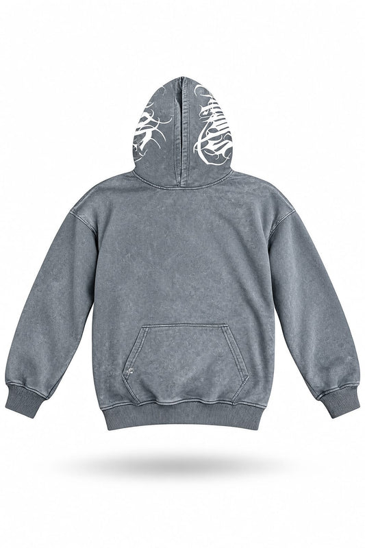 BUZO GRIS PERSONALIZADO CAPOTA