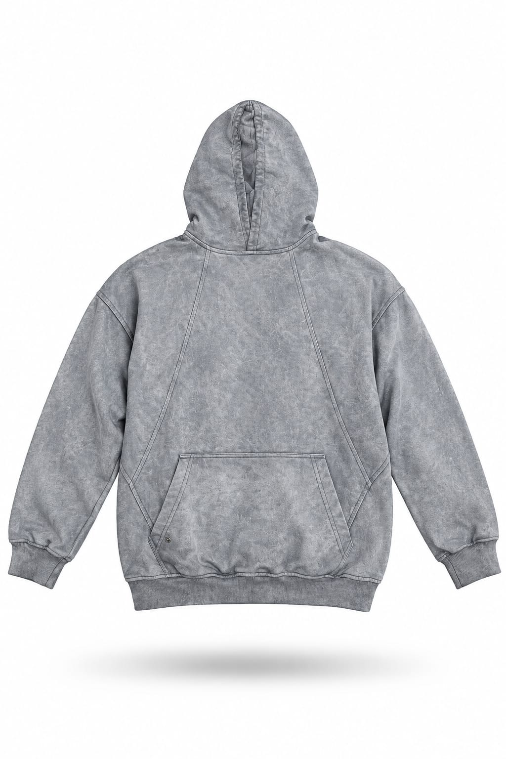 BUZO PERSONALIZADO GRIS CON CAPOTA