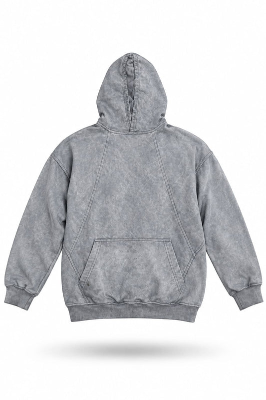BUZO PERSONALIZADO GRIS CON CAPOTA