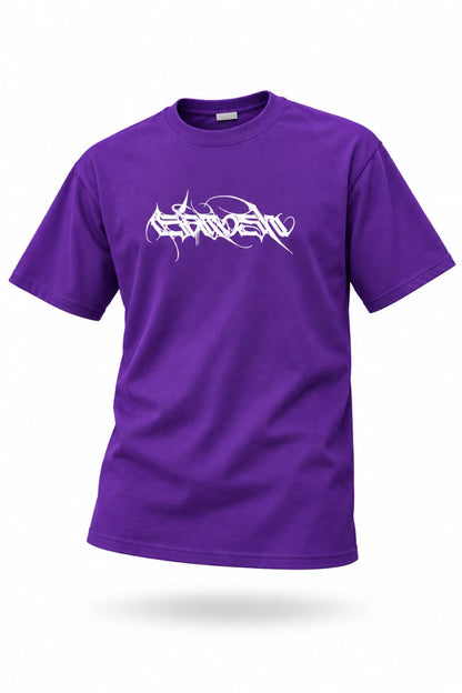 CAMISA PERSONALIZADA MORADA ESPALDA