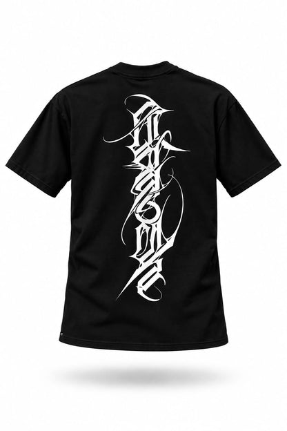 CAMISA PERSONALIZADA NEGRA ESPALDA