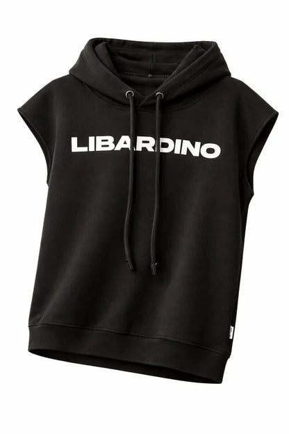 CAMISA LIBARDINO NIÑO SIZA CAPOTA NEGRO LETRAS 3D
