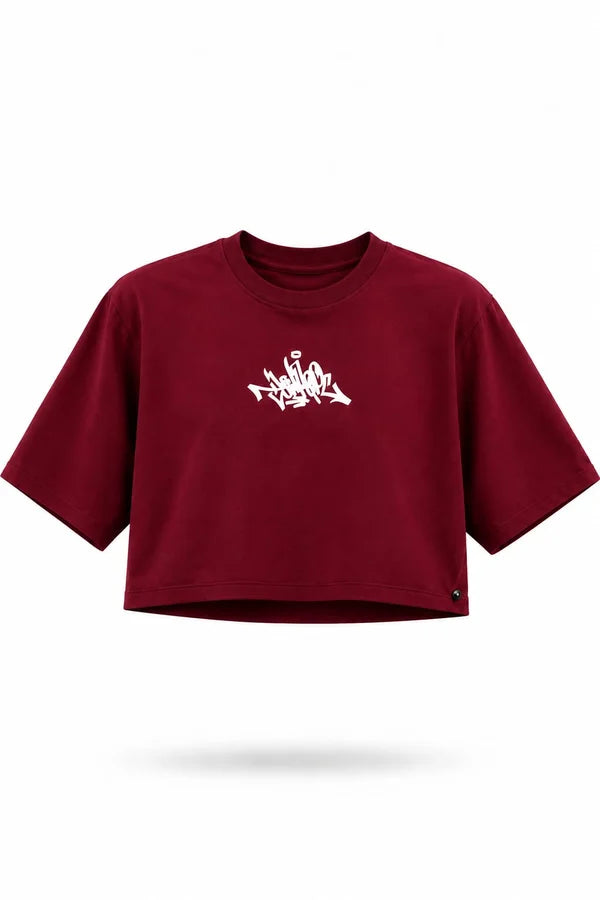 CAMISA DAMA PERSONALIZADA DESGASTADA VINOTINTO
