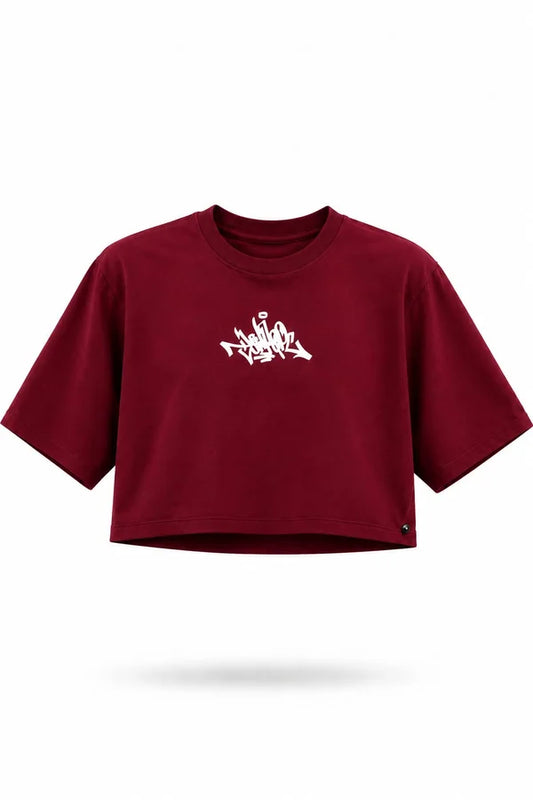 CAMISA DAMA PERSONALIZADA DESGASTADA VINOTINTO